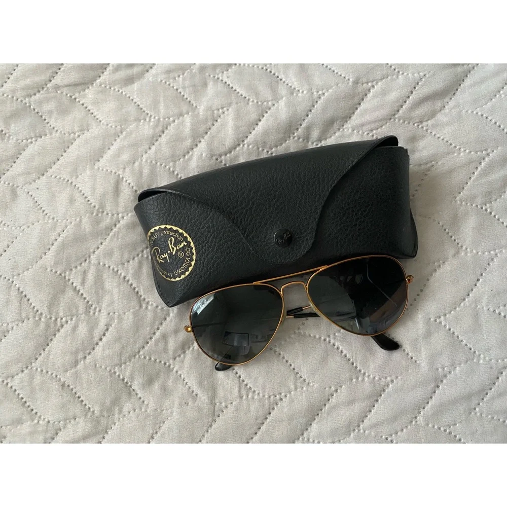 Ray-Ban classic aviator large metal RB3025 with case - Picture 1 of 7